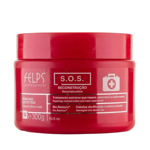 Маска для волос Felps S.O.S. восстанавливающая c эффектом паутины, 300 г