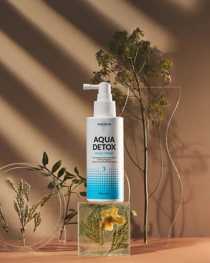 Детокс-спрей для кожи головы Prodiva Aqua Detox Fresh Spray, 150 мл