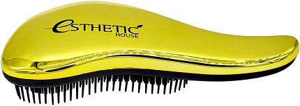 Расческа для волос Esthetic House пластик Золотая 18*7см