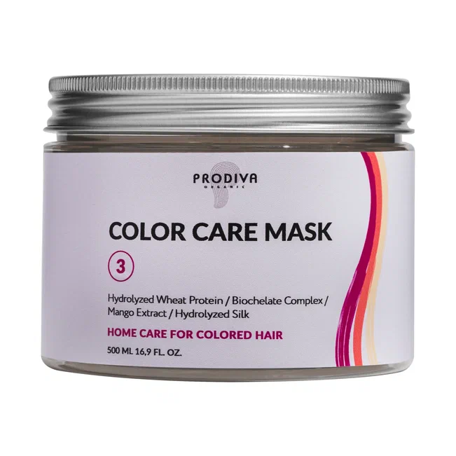 Маска для окрашенных волос PRODIVA Color Care Mask, 500 мл