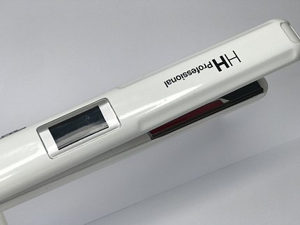 Утюжок HH Ultrasonic & Infrared узкие пластины, белый