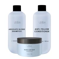 Комплект Limba Absolute Blond шампунь + кондиционер + маска 300/300/245 мл