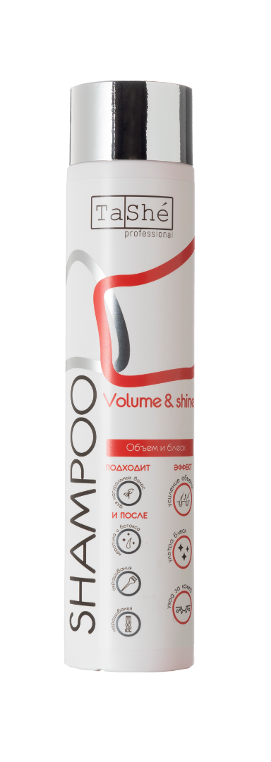Шампунь для блеска и объёма волос Tashe Professional Volume & Shine, 300 мл