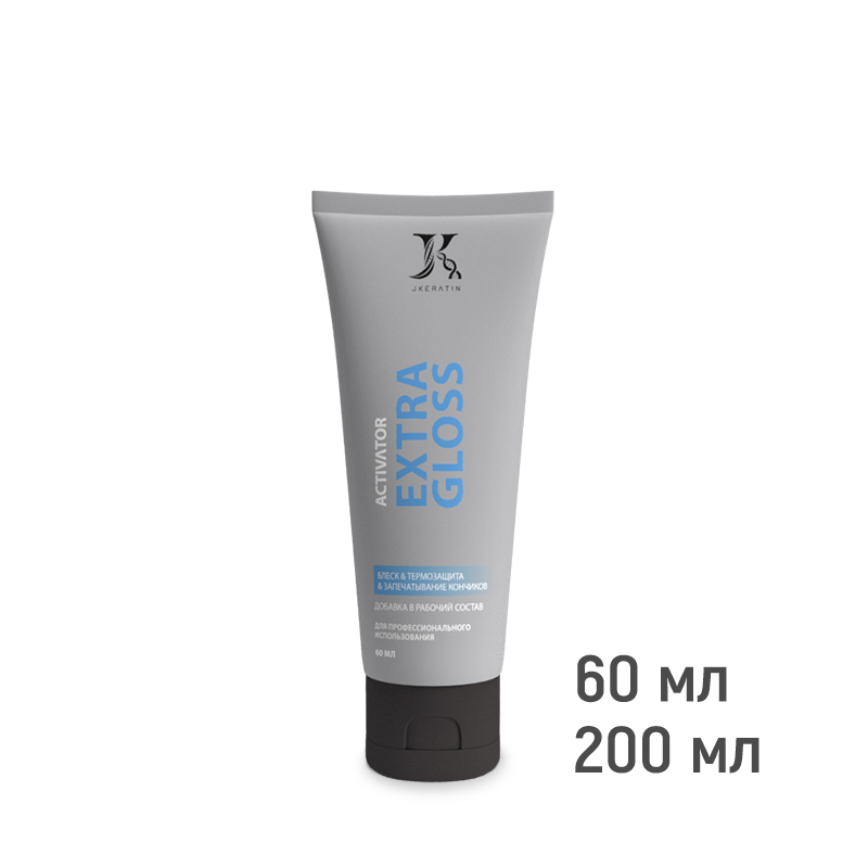 Средство для термозащиты и блеска волос JKeratin Extra Gloss 60 мл