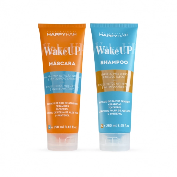 Happy Hair Wake Up Hair шампунь + маска комплект 250/250 мл