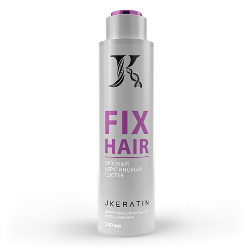 Базовый кератиновый состав JKeratin Fix Hair, 500 мл