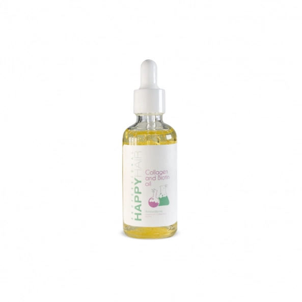 Happy Hair Collagen & Biotin Масло c коллагеном и биотином 50 мл