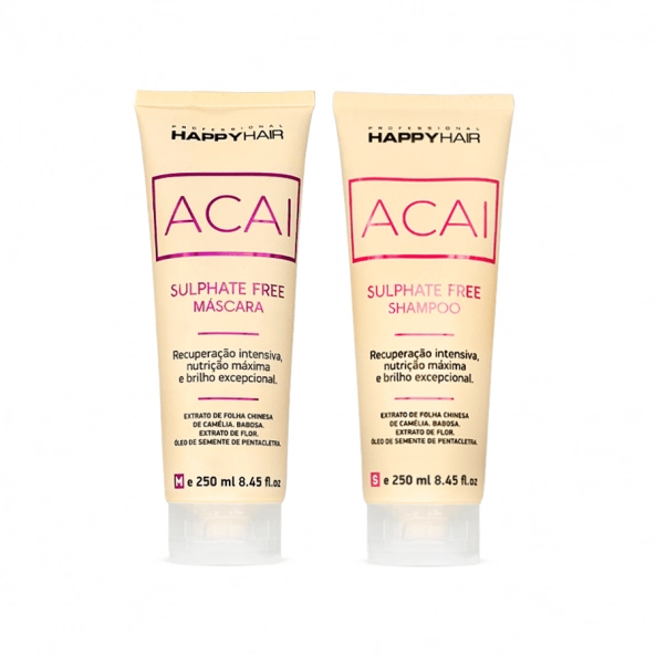 Комплект Happy Hair Acai шампунь + маска 250/250 мл