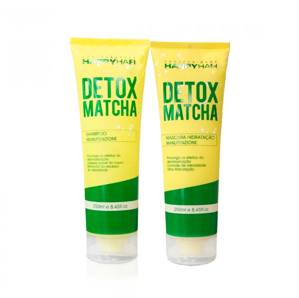 Happy Hair Detox Matcha шампунь + маска комплект 250/250 мл