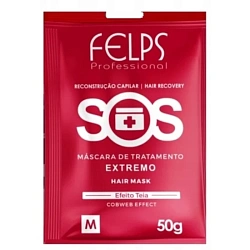 Маска для волос Felps S.O.S. восстанавливающая c эффектом паутины, 50 г