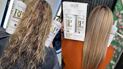 Восстановление для волос Felps Premium Reconstruction RP, 2×100 мл
