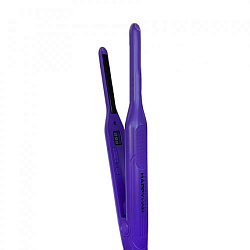 Утюжок HH Titanium узкие пластины 8 мм, титан, 232С, Фиолетовый
