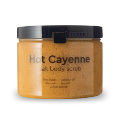 Горячий скраб для тела Lerato Hot Cayenne Salt Body Scrub, 300 мл