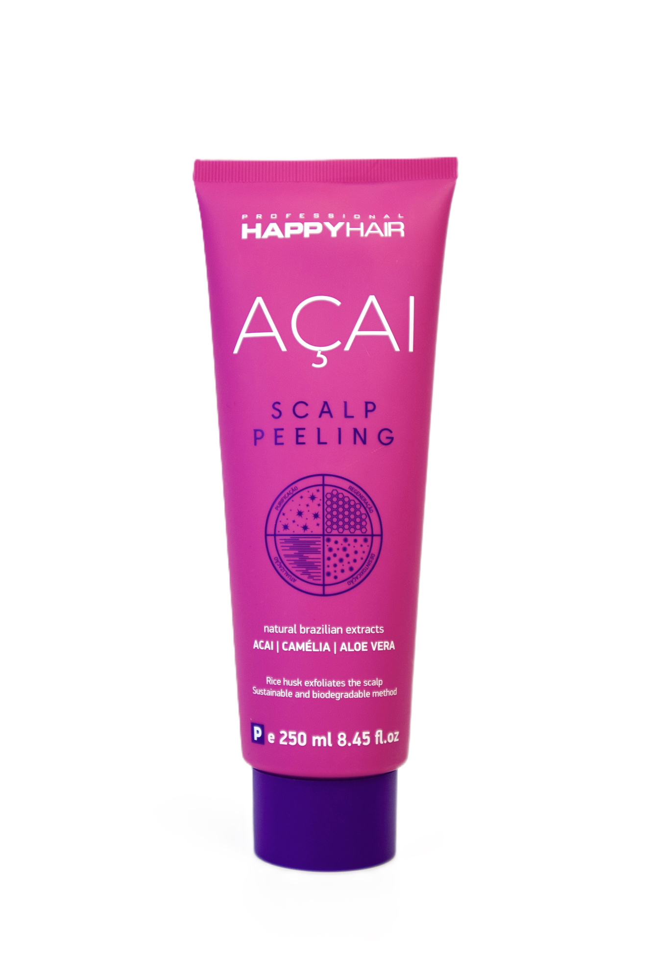 Happy Hair acai peeling with mint cold пилинг 250 мл