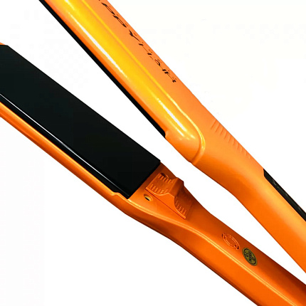 Утюжок HH Titanium широкие пластины 55 мм., титан, 232С, оранжевый